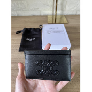 Brand New CELINE card holder IN TRIOMPHE กระเป๋าใส่บัตร สี Rare