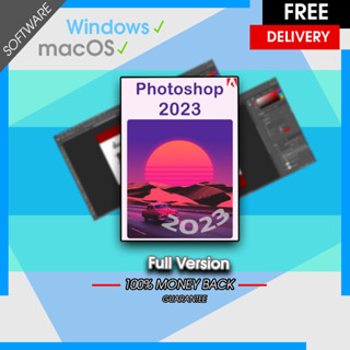 แต่งภายถ่าย แก้ไขภาพให้สวยงาม 2023 Work 100% Win&amp;macos(m1,m2,intel)