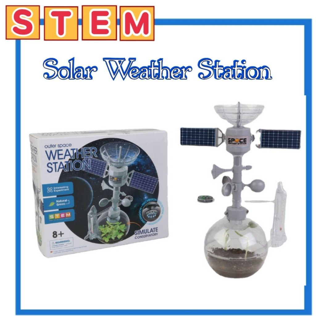พร้อมส่งจากไทย Outer Space Weather Station ของเล่น Stem Diy เรียนรู้การเจริญเติบโต