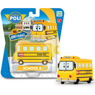 ROBOCAR POLI School B Die-Cast  ของเล่นรถโมเดลโรโบคาร์ โพลี สคูลบี รหัส ROR0610