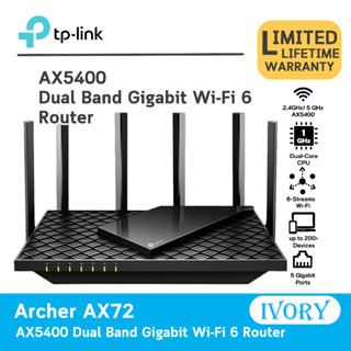 TP-Link Archer AX72 AX5400 Dual Band Gigabit WiFi 6 Router AX72/ivoryitshop