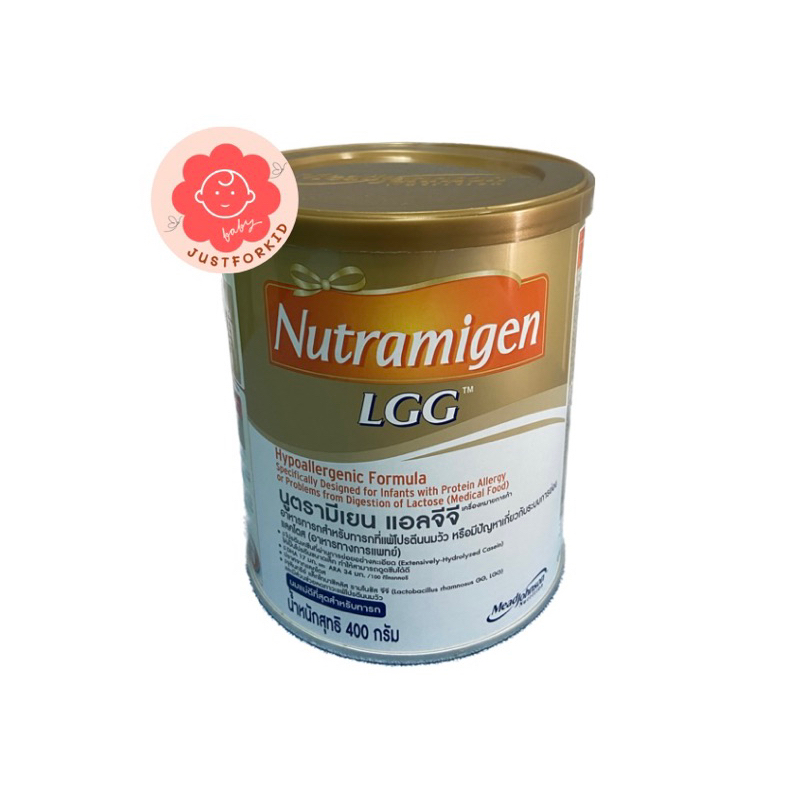 Nutramigen LGG นูตรามีเยน แอลจีจี นมสำหรับเด็กแพ้นมวัว 400g