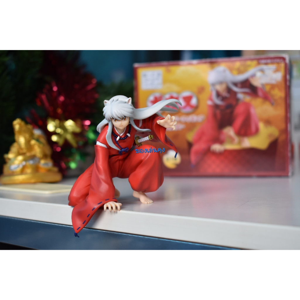 [พร้อมส่ง] ฟิกเกอร์ อินุยาฉะ เทพอสูรจิ้งจอกเงิน (Inuyasha) - ทับถ้วยบะหมี่ Noodle Stopper ค่าย FuRyu