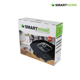 SMART HOME เตาปิ้งย่างและหม้อสุกี้ (1800 วัตต์) รุ่น SM-EG1802