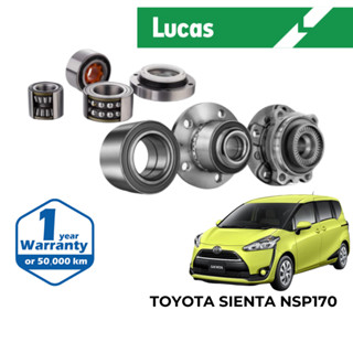 LUCAS ลูกปืนล้อ หน้า และ หลัง สำหรับ Toyota Sienta