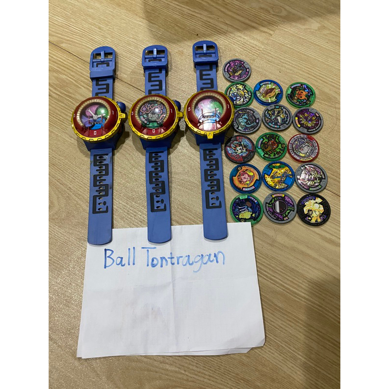 yo kai watch โยไควอช แถมเหรียญแบบสุ่ม 3 เหรียญ