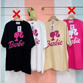 เสื้อยืดโอเวอร์ไซส์ ลาย Barbie มัดผม