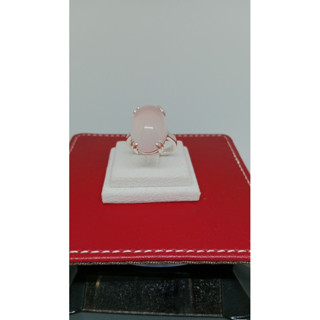 แหวนสายมู Rose quartz ring แหวนโรสควอตซ์ “หินแห่งความรักและการให้อภัย”