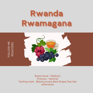 เมล็ดกาแฟ Rwanda Rwamagana