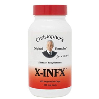 Dr. Christophers X-INFX ช่วยระบายน้ำเหลือง ลดปวดฟัน ลดปวดอักเสบจากการผ่าตัด 100 caps(440mg each)