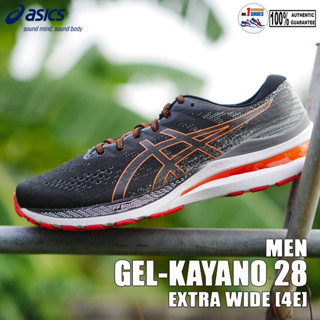 [✨HOT SALE] Asics รุ่น Gel-Kayano 28 4E 1011B191-005 สี Black/ clay grey ของเเท้ 100 %