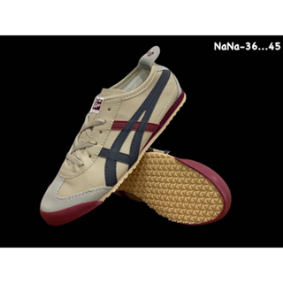 รองเท้าโอนิซึกะไทเกอร์ แบบหนัง รองเท้าOnitsuka Tiger Mexico66 พร้อมส่ง【รูปถ่ายจากสินค้าจริง✔แท้100% Size:37-45eu】