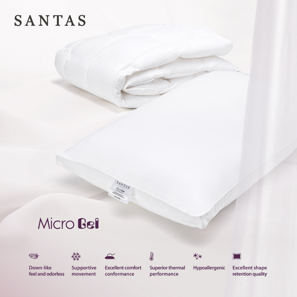 SANTAS หมอนหนุน รุ่น MICROGEL LUXURY