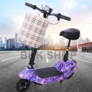 (ใหม่) สกู๊ตเตอร์ไฟฟ้า Electric Scooter 24V ไฟหน้า LED สกูตเตอร์ไฟฟ้า E-Scooter มอเตอร์ 350W รองรับน้ำหนัก 150 กิโลกรัม