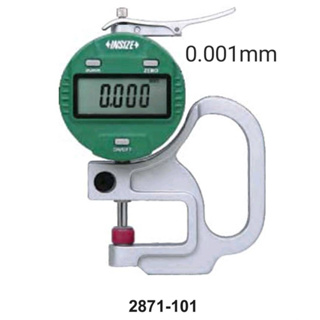 เกจวัดความหนา แบบดิจิตอล 0-10mm ; 0.001mm Digital Thickness Gage INSIZE รุ่น 2871-101