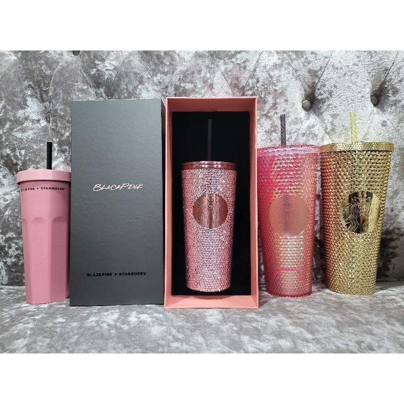 ของแท้ กดซื้อเองจาก Shopee!! Starbucks x BLACKPINK / Gold Bling / Halloween 2024 แก้วสตาร์บัคส์ แก้วลิซ่า แก้วแบล็คพิงค์