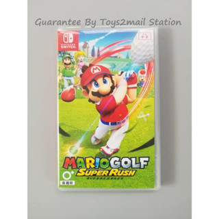 [สินค้ามือ 2 รบกวนอ่านรายละเอียด] NINTENDO SWITCH : MARIO GOLF SUPER RUSH สินค้ามือ 2 ของแท้ 100%