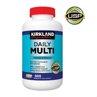 Kirkland Daily Multi Vitamins Mineral 500 Tablets EXP 09/2024