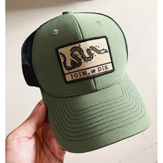 Bison Apparel Trucker Hat , Join or Die