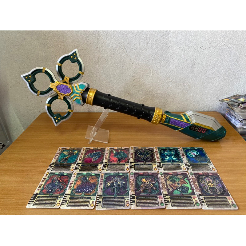 Dx Leangle Rouzer Kamen Rider Leangle อาวุธมาสไรเดอร์ เลนเกล จากมาสไรเดอร์เบลด Kamen Rider Blade ของ