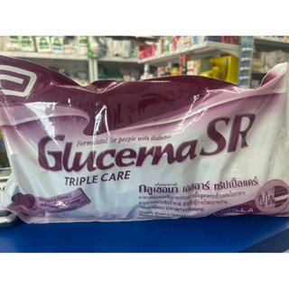 ‼️exp.10/24‼️Glucerna SR ทริปเปิ้ลแคร์ กลิ่นวานิลลา แบบถุงเติม 1,200 กรัม (ถุง 400 กรัม * 3 ถุง)