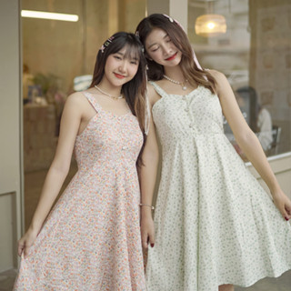 Lilly minidress new in 🌸💐💕 มินิเดรส มินิใจ 💕💕 คอลเลคชั่นแรกอย่างเป็นทางการมาแล้วค้าบ ☔️🌦