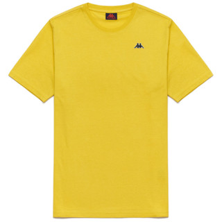 เสื้อยืด KAPPA	LUC Yellow - Blue Navy