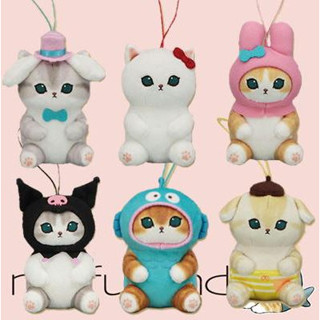 [⭐️แท้/ญี่ปุ่น] Mofusand x Sanrio Characters Plush Doll Samenyan Shark Cat