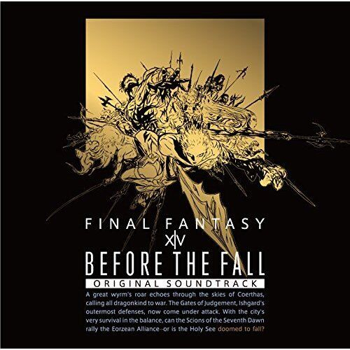 Final Fantasy Xiv Before The Fall ซาวด์แทร็ก ของแท้ พร้อมวิดีโอ Blu-Ray Disc Music Ff 14
