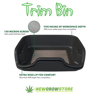 มาใหม่! Trim Bin Trimming Tray ถาดทริมใบไม้ ถาดทริมดอก ถาดทริม ถาดทริมดอก 150ไมครอน Trim Bin Tray Trim Tray