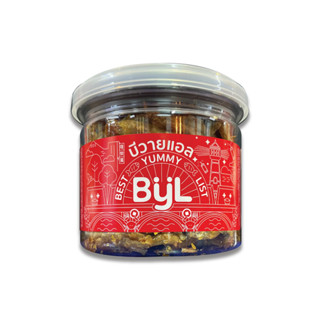 BYL ปลาซิวแก้วทอดกรอบ 80กรัม Crispy Anchovy Natural Flavor