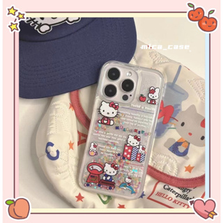 🐱‍🐉จัดส่งภายใน 24 ชม🌹 เคสไอโฟน 11 12 13 14 Pro Max HelloKitty ความนิยม แฟชั่น เรียบง่าย Case for iPhone ผลิตภัณฑ์ร้อน