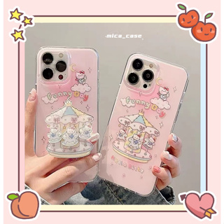 🐱‍🐉จัดส่งภายใน 24 ชม🌹 เคสไอโฟน 11 12 13 14 Pro Max HelloKitty ความนิยม การ์ตูน แฟชั่น Case for iPhone ผลิตภัณฑ์ร้อน