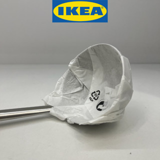 IKEA อิเกีย IKEA 365+ HJÄLTE อิเกีย 365+ เยลเต้ กระบวยตักซุป, สแตนเลส/ดำ