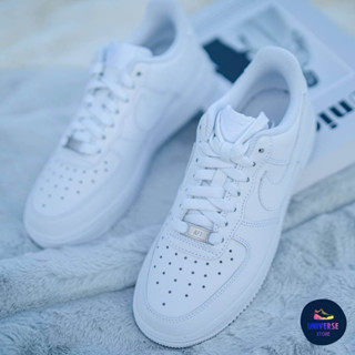 [ของแท้ ส่งฟรี จากไทย] NIKE AIR FORCE 1 07 "WHITE/WHITE"