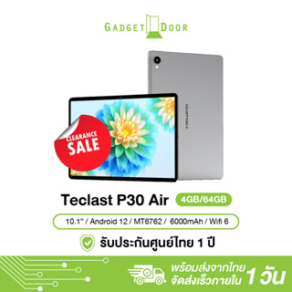 Teclast P30 Air tablet 10.1นิ้ว 4/64GB แท็บเล็ต Android 12 แท็บเล็ตของแท้ WiFi-6 6000mAh Battery รองรับภาษาไทย❗