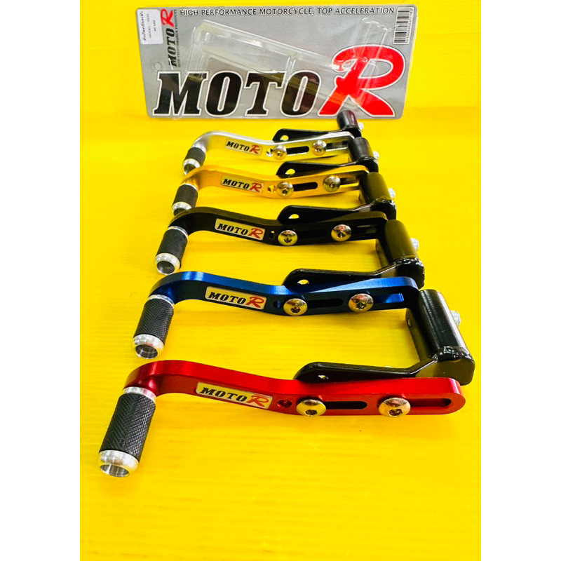 คันเกียร์ moto r ปรับระดับ ใส่ได้ทุกรุ่น มีเนียมหนา เลือกสีได้ คันเกียร์แต่ง wave dream ทุกรุ่น sonic ls tena spark msx