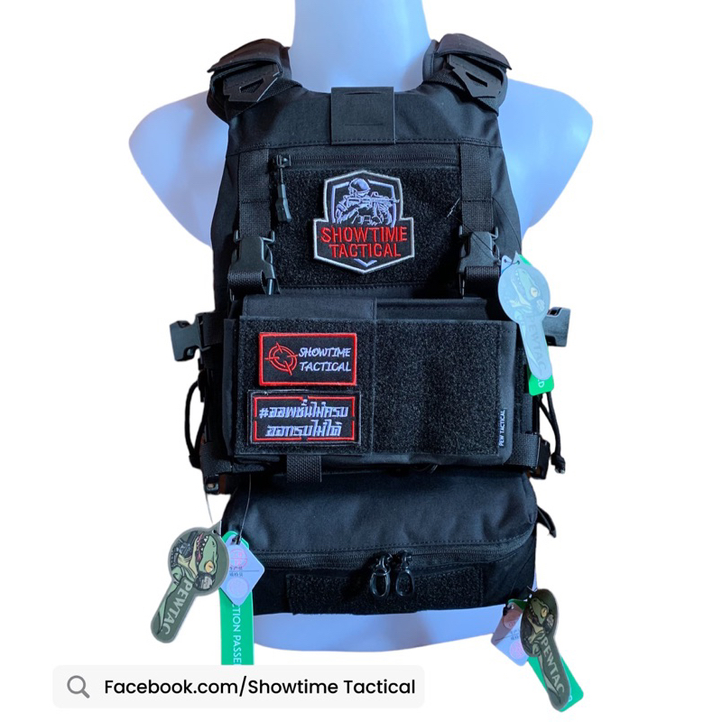 Pew Tactical FCSK 3.0 EX FULL SET (เสื้อเกราะปลดไว ทหาร ตำรวจ เสื้อเวส) (Plate Carier Tactical Vest)