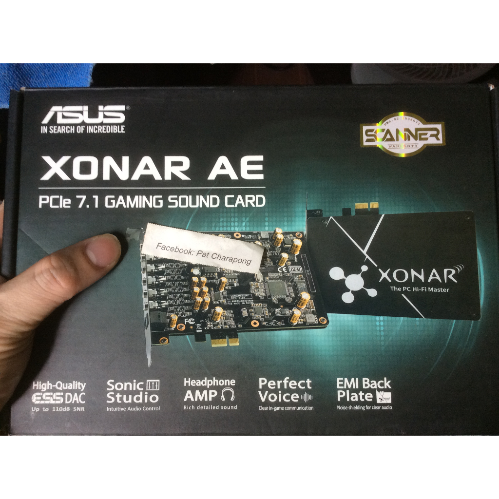 ASUS Xonar AE 7.1 SOUND CARD