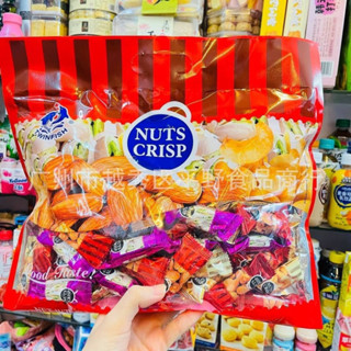 ขนมตุ๊บตั๊บทวินฟิส  NUTS CRISP  500 กรัม