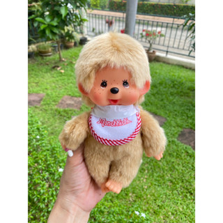 Monchhichi Premium Standard Plush Small Beige Boys ตุ๊กตามอนชิชิ นำเข้าจากญี่ปุ่น