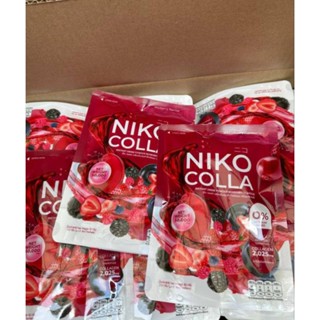  1 แถม 1 ได้ 2 ห่อนิโกรคอลลาเจน Niko Colla นํ้าชงคอลลาเจนรสเบอร์รี่ คอลลาเจนเฟริสท์ ผิวลลร่านุ่ม ขาว