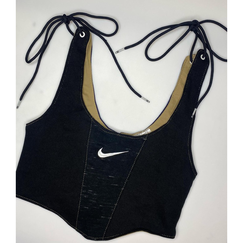 เสื้อแนววินเทจ NIKE Remake Corset 🔥 เสื้อ Remake