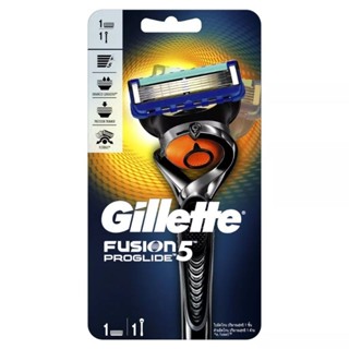 Gillette Fusion​5​ Proglide ยิลเลตต์​ ฟิวชั่น5​ โปรไกลด์เฟล็กซ์บอล ด้ามมีด+ใบมีดโกน