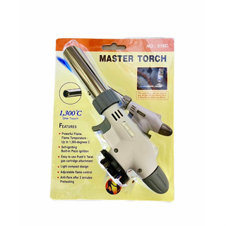 หัวพ่นไฟ หัวพ่นแก๊ส Master Torch 516C ของแท้100% เบิร์นอาหาร💢