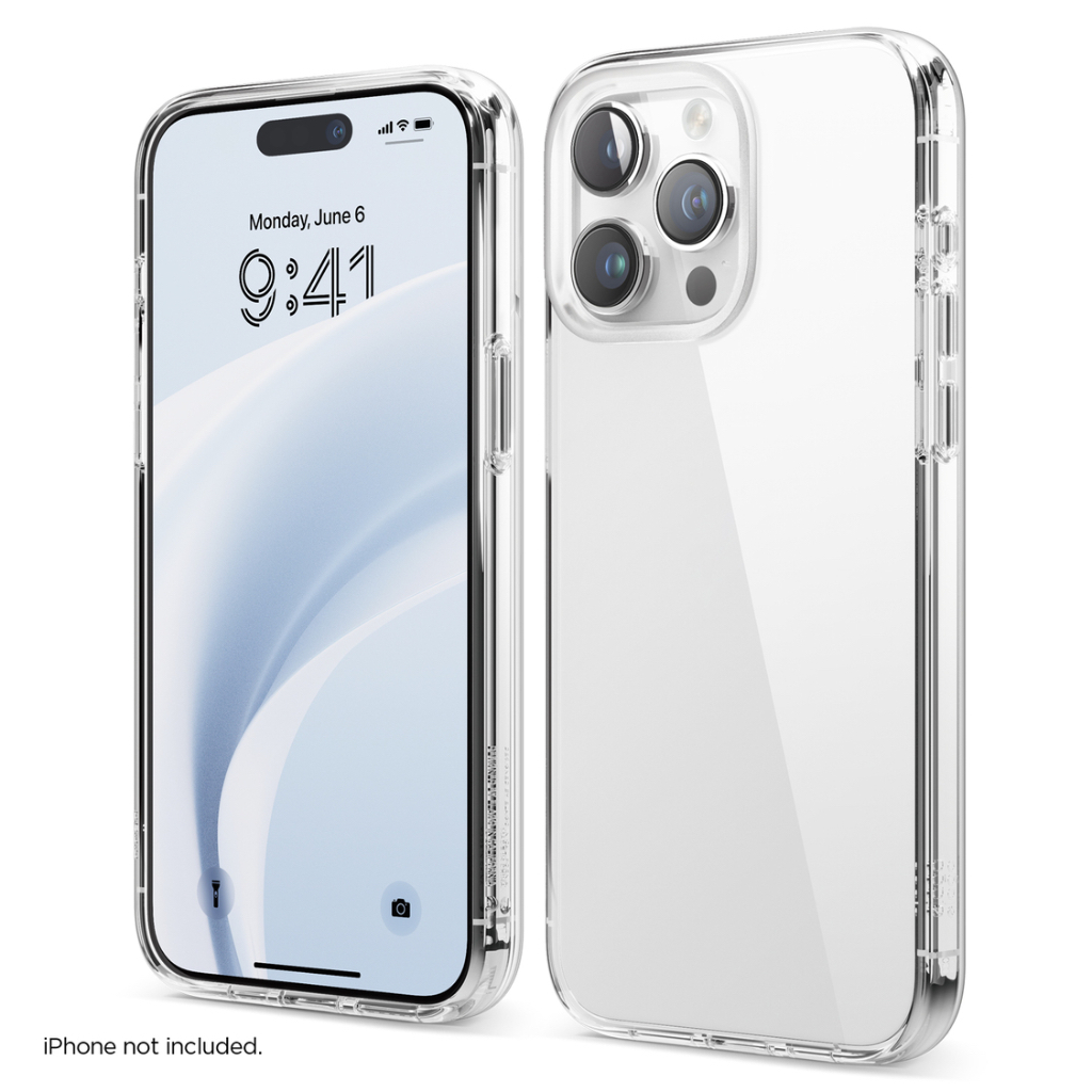 elago iPhone 15, 15 Plus, 15 Pro, 15 Pro Max Hybrid Clear Case เคสใส