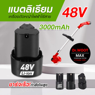 แบตเตอรี่เครื่องตัดหญ้า แบตเตอรี่ลิเธียม ความจุของแบต 24/48V สำหรับเครื่องตัดหญ้าไฟฟ้า แบตเตอรี่เครื่องตัดหญ้า