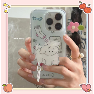 🐱‍🐉จัดส่งภายใน 24 ชม🌹 เคสไอโฟน 11 12 13 14 Pro Max ลูกสุนัข ความนิยม การ์ตูน แฟชั่น น่ารัก Case for iPhone ผลิตภัณฑ์ร้อน