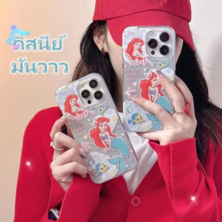 😍👉🏼NEW👈🏼😍เคสไอโฟน11 เคสกันกระแทก Case iPhone 14 13 12 Pro Max เจ้าหญิง ฉ่ำวาว ดิสนีย์ เคส for iPhone 13