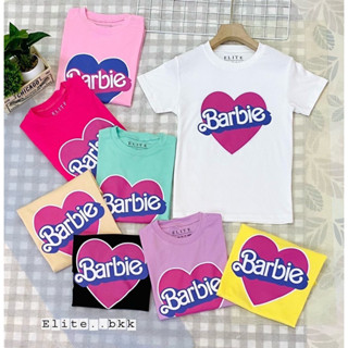 เสื้อยืดBarbieหัวใจใหญ่สุดน่ารัก